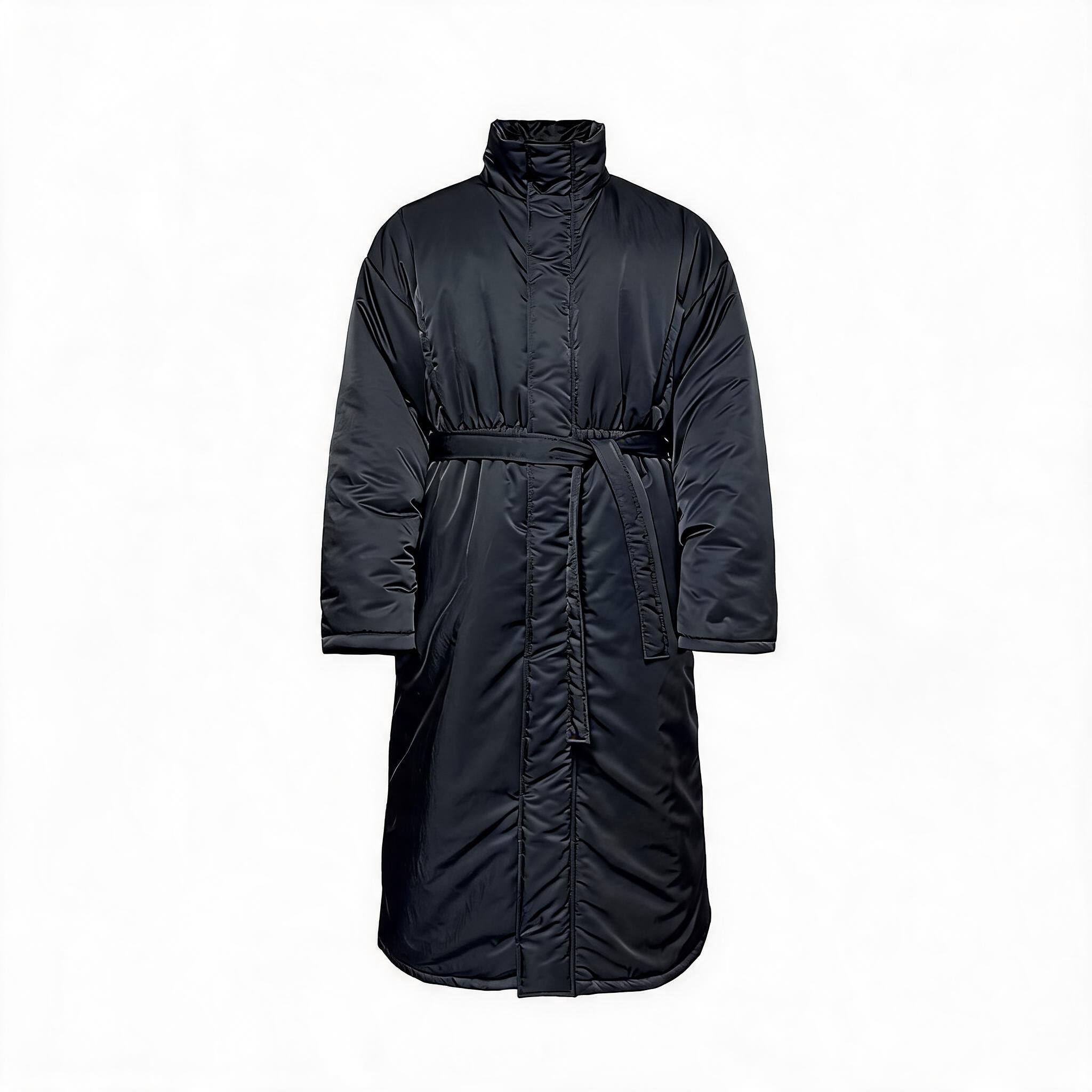 Waist-Cinched 3M Padded Parka