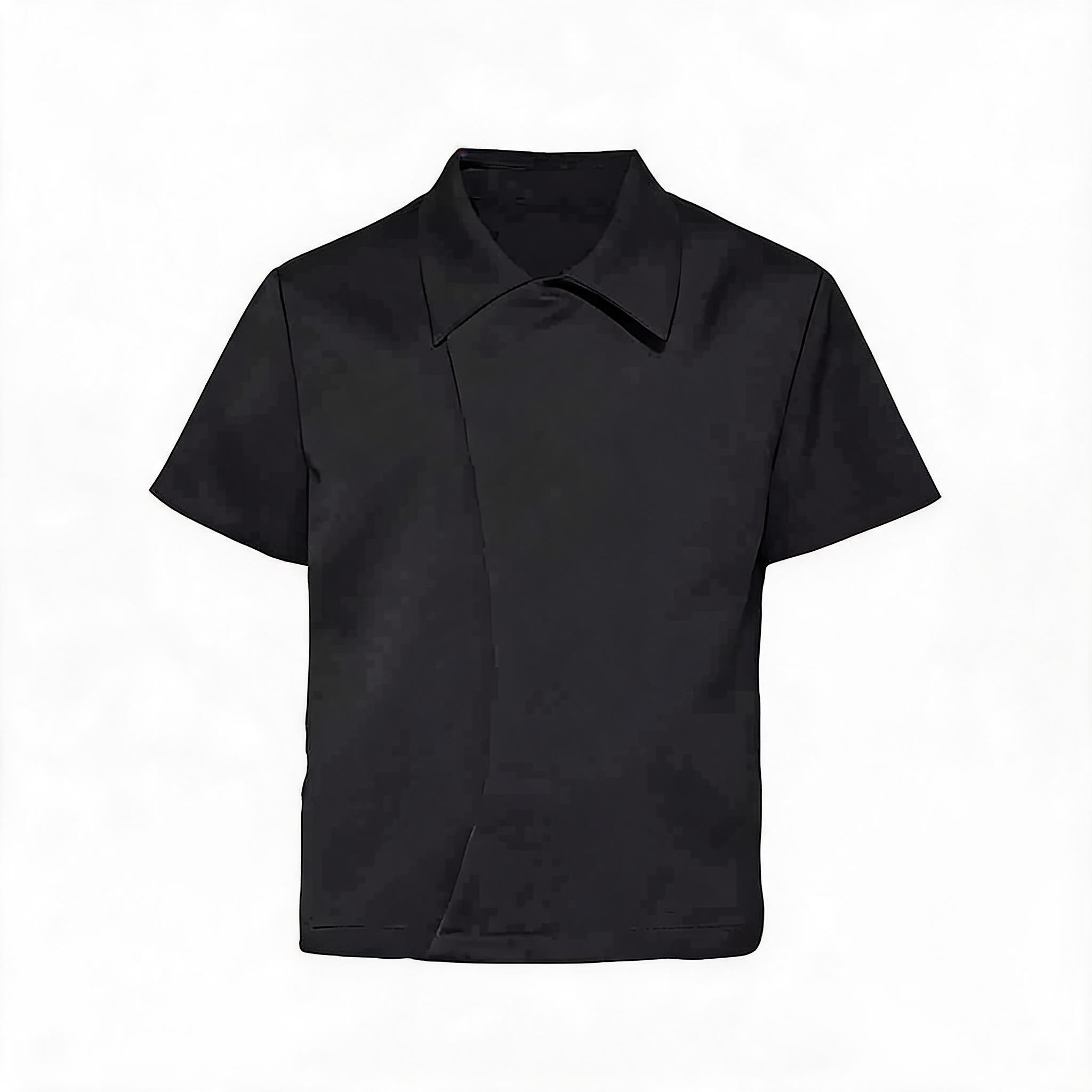 Short Sleeve C Button Shirt