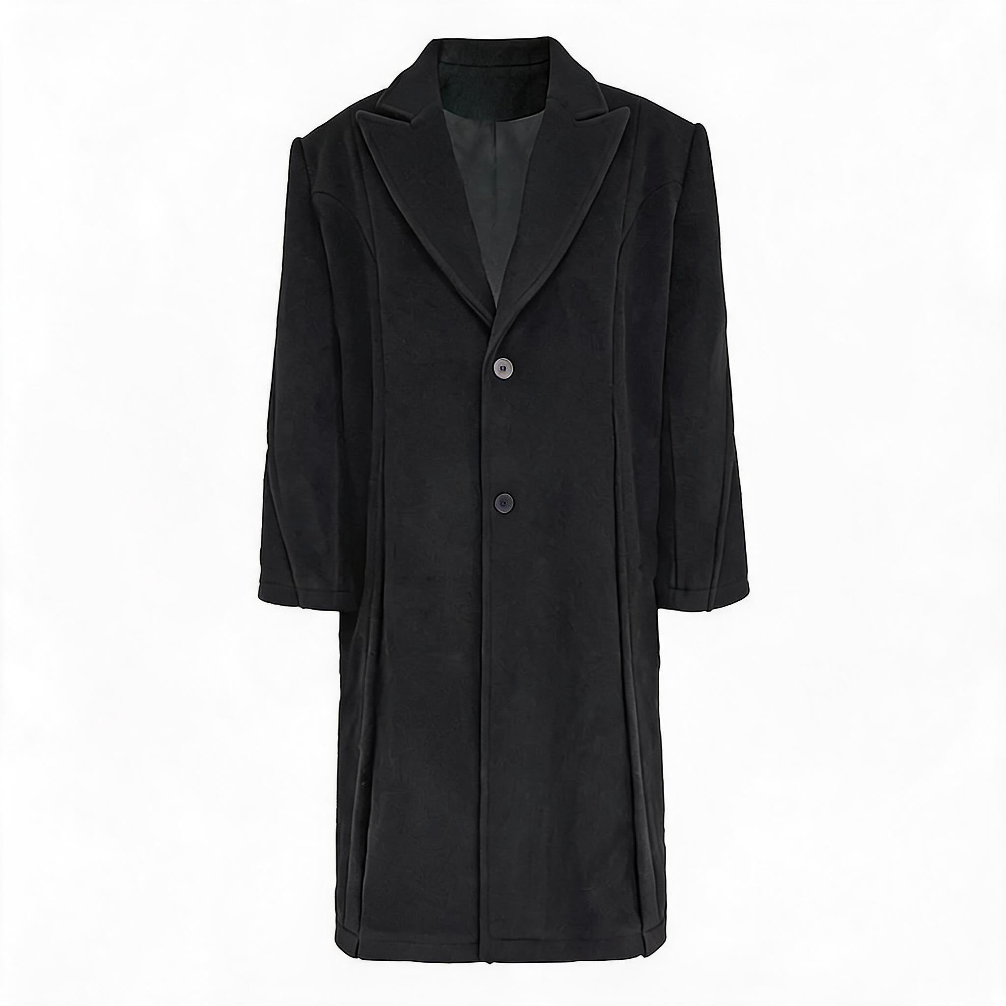Padded Long 70% Australian Wool Coat