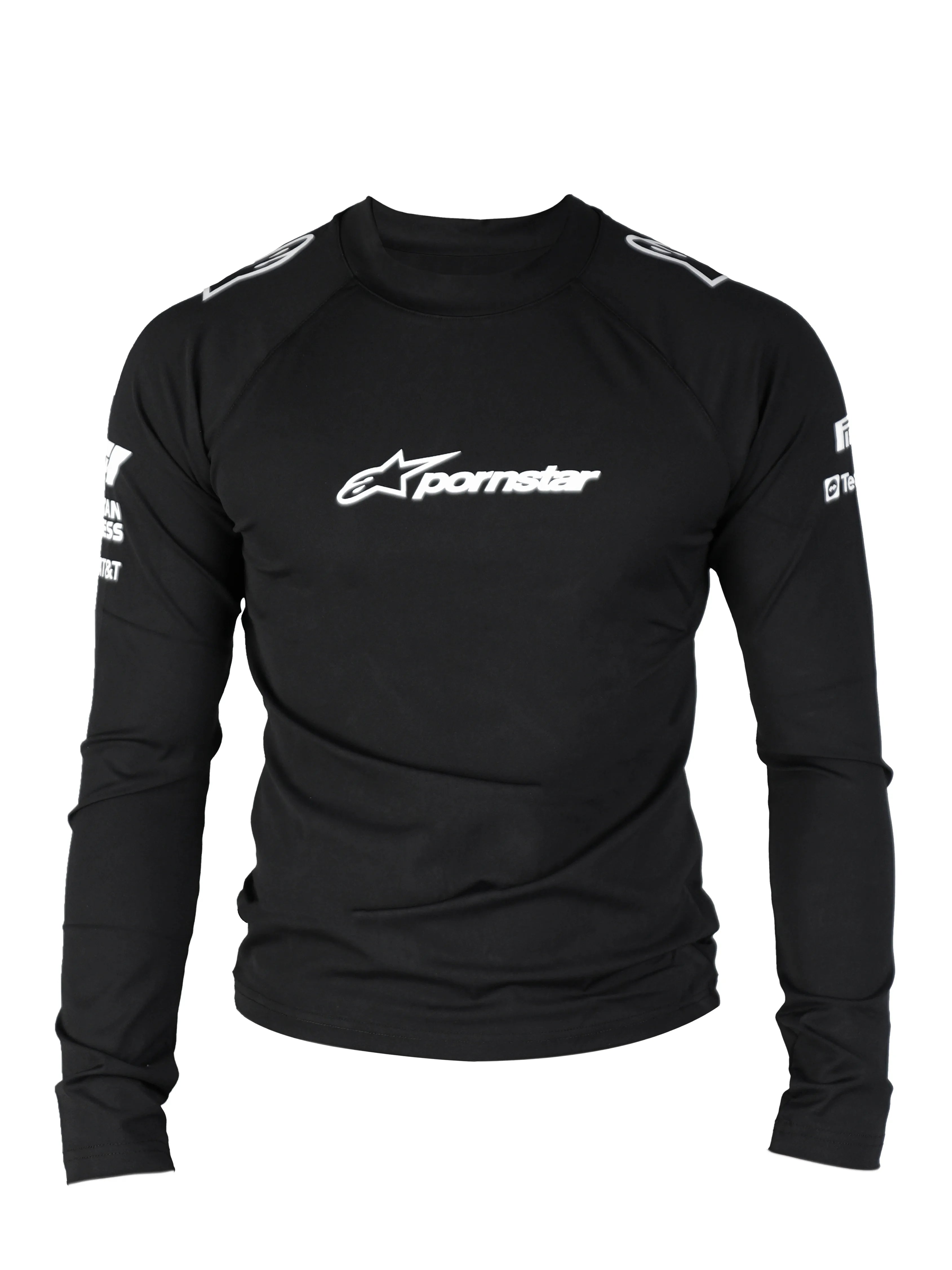 Tight Racing Sports Long Sleeve Top