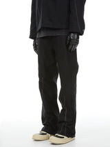 Loose Straight-Leg 360g Twill Pants