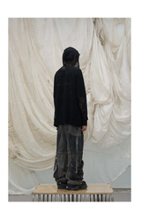 Multi-Length Detachable Patchwork Cargo Pants