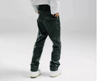 Oversized Cropped Stand Collar Riveted Jacket