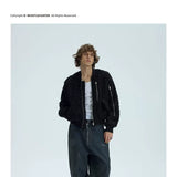 Warm Heavy Fur Bomber Puffer Coat