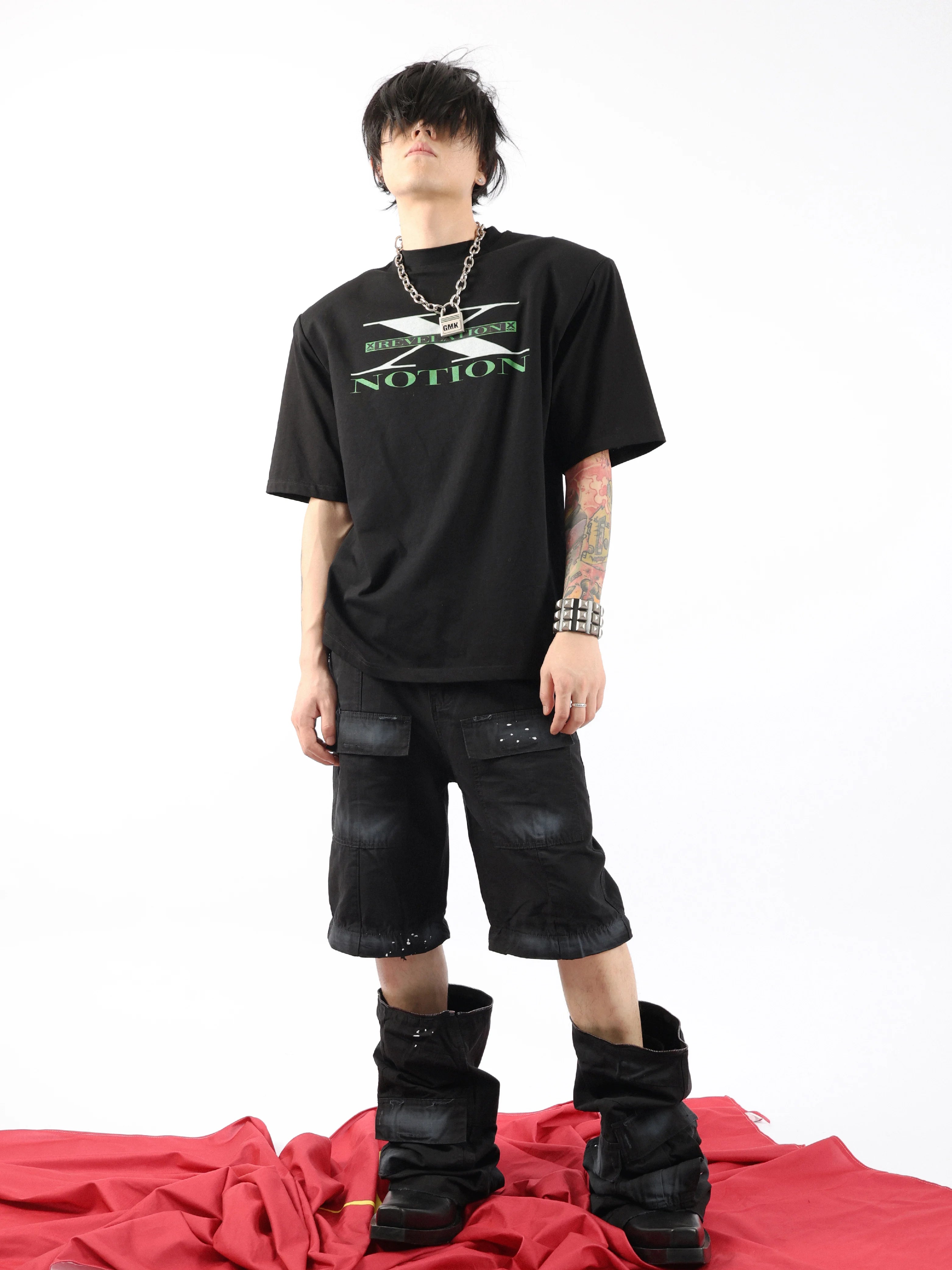 Short Sleeve Tees with Detachable Pads