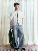 Fence Short Sleeve Cotton Shirt