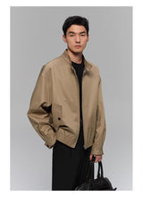 Reversible Plaid Lined Cotton Harrington Jacket