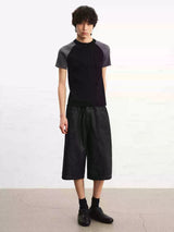 Half-zip Raglan Sports Breathable Tee