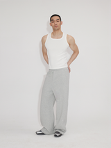 Stretchy Fitted U-Neck Tank Tops