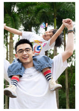 Angel Wing Print Cotton Kids' Tees