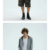 Reversible Plaid Embroidered Zip-front Fleece Jacket