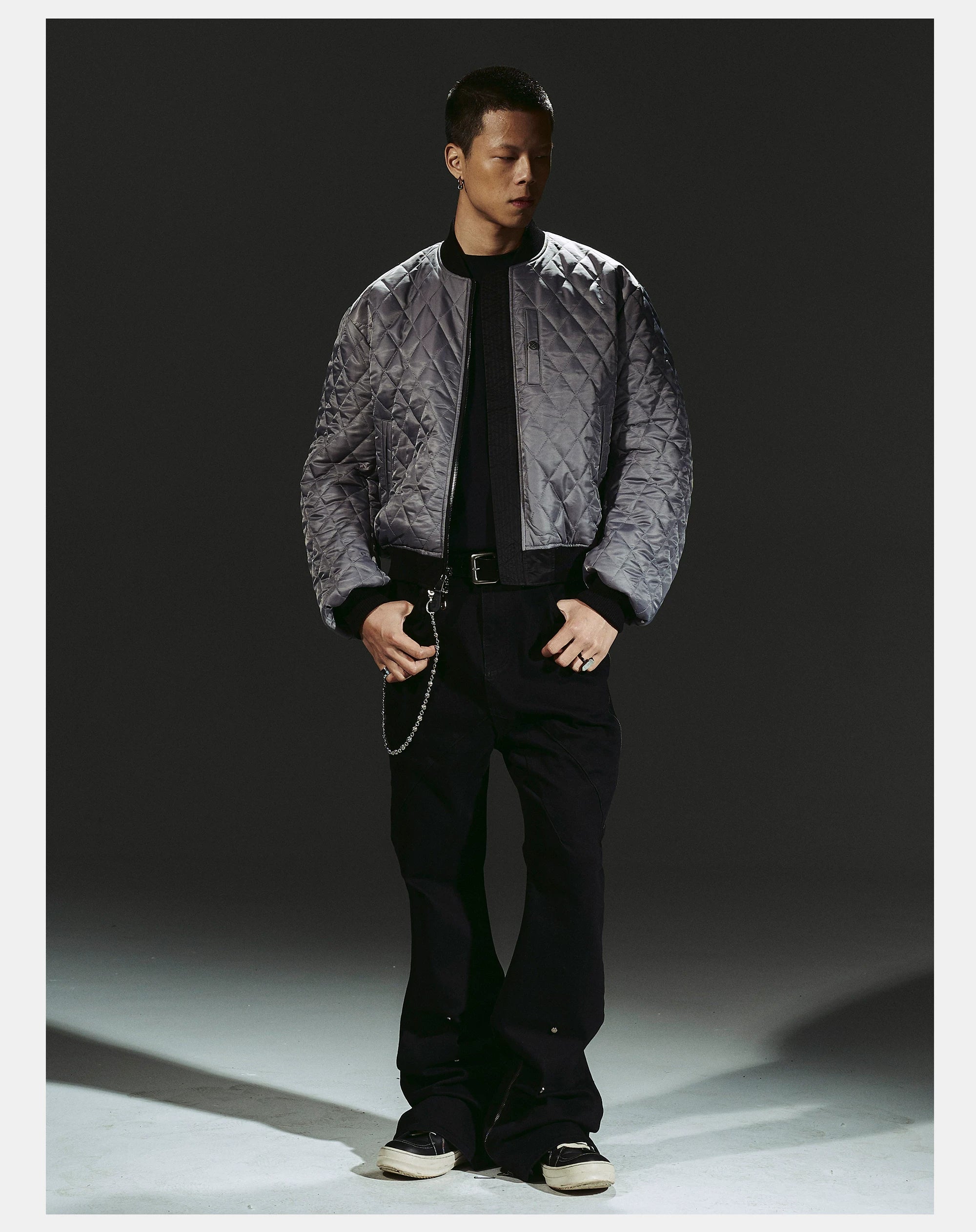 Reversible Quilted Boxy Cotton Coat