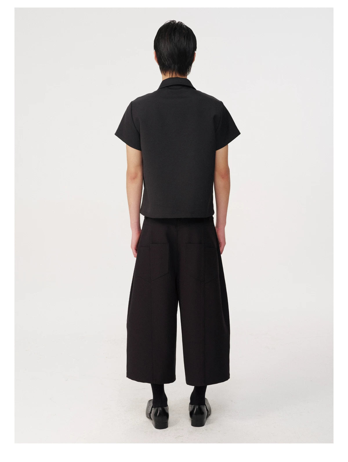Short Sleeve C Button Shirt