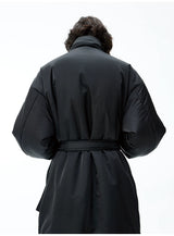 Waist-Cinched 3M Padded Parka