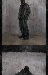 Demon Tooth Heavyweight Distressed Cuffed Sweatpants