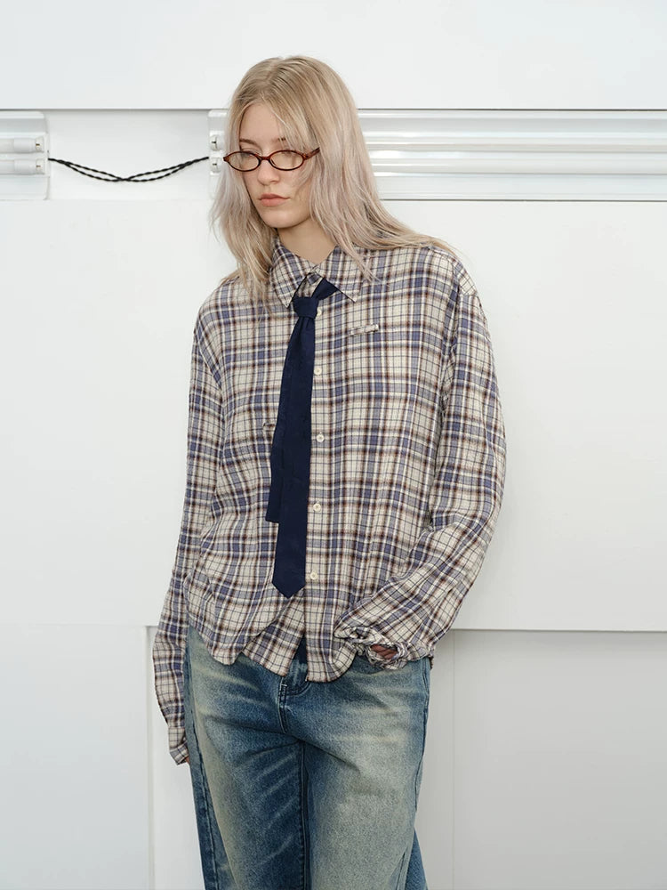 Unisex Long Sleeve Double Tie Shirt