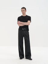 Chest Pocket Silk Cotton Tees