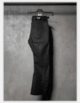 Dark Wash Distressed Stretch Denim Jeans
