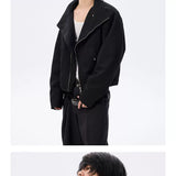 Two-In-One Short Detachable Hooded Puffer Jacket