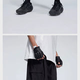 Casual Three Color Pocket Drawstring Shorts