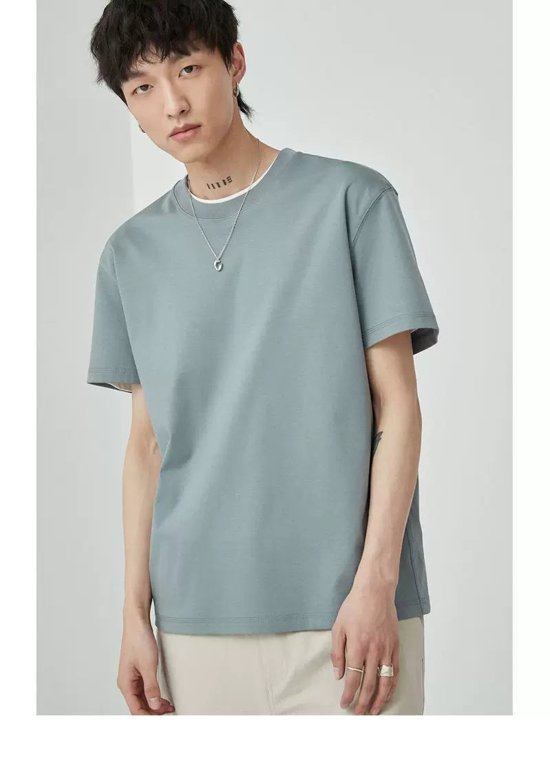 Double-Sided Mercerized Long Staple Cotton Tee