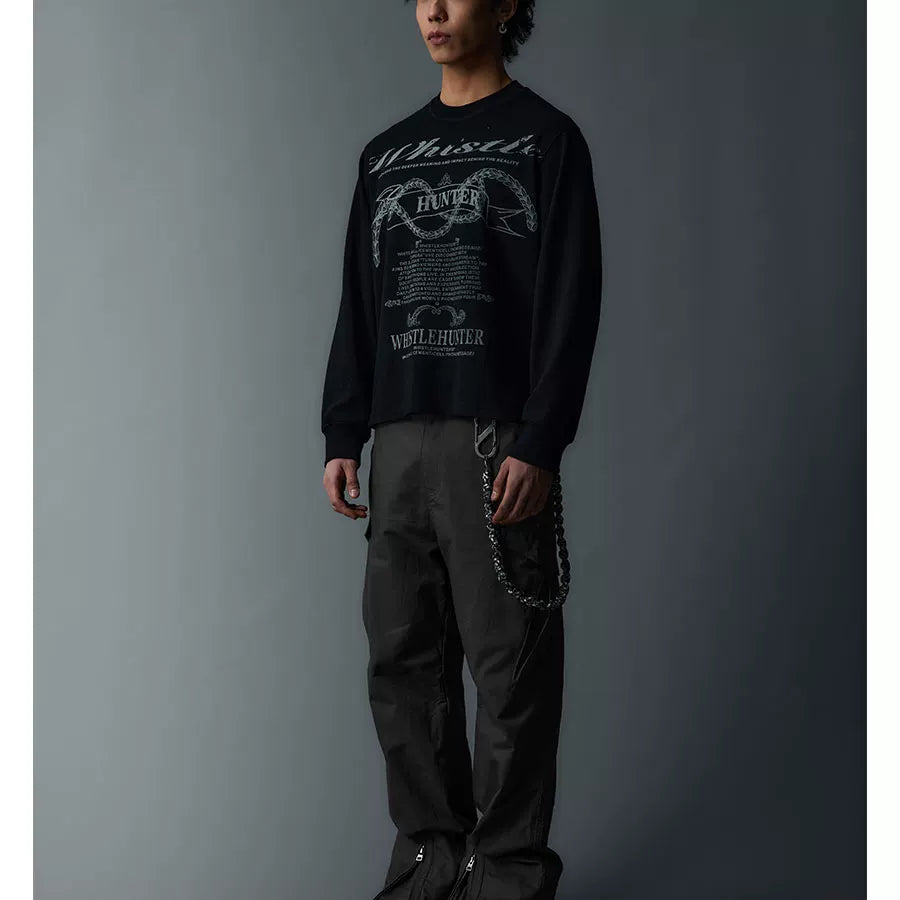 Cleanfit Couple Vintage Long-sleeve Wheat Tees