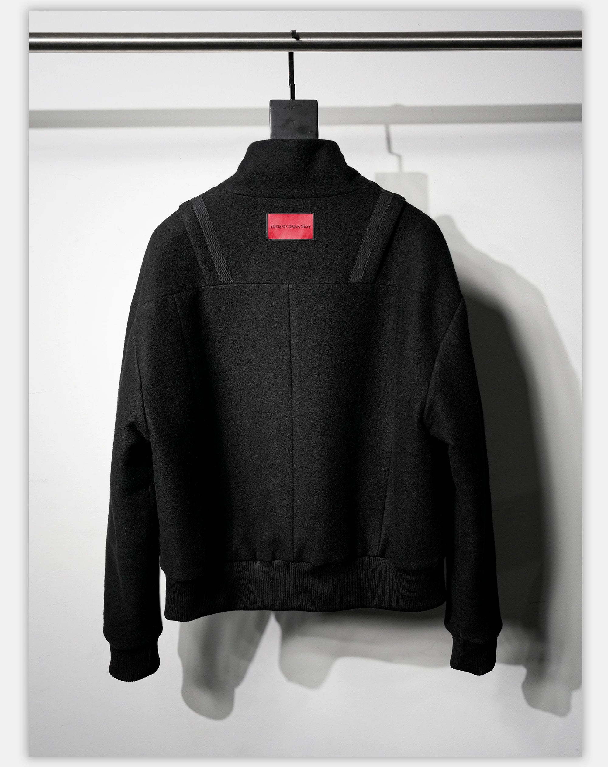Australian Wool Stand Collar Puffer Jacket