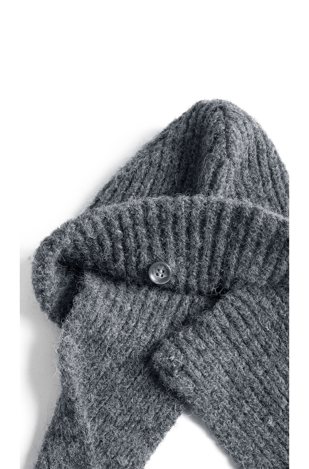 Convertible Wool Beanie Scarf
