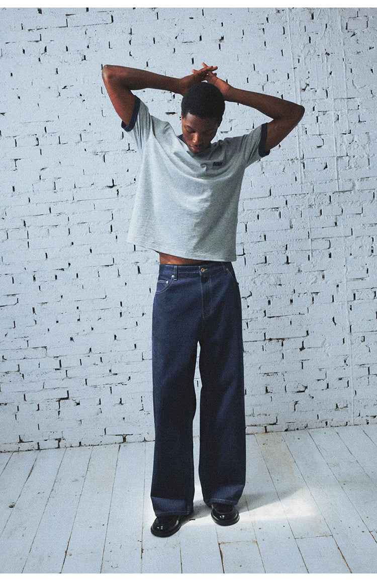 Okayama Kuroki Straight Denim Pants