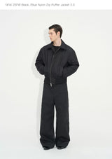 Loose Slim Lapel Collar Cotton Coat