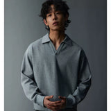 Two Tone Split Collar Polo Tees