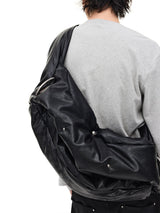 Large Convertible Washed Padded Crossbody Bag