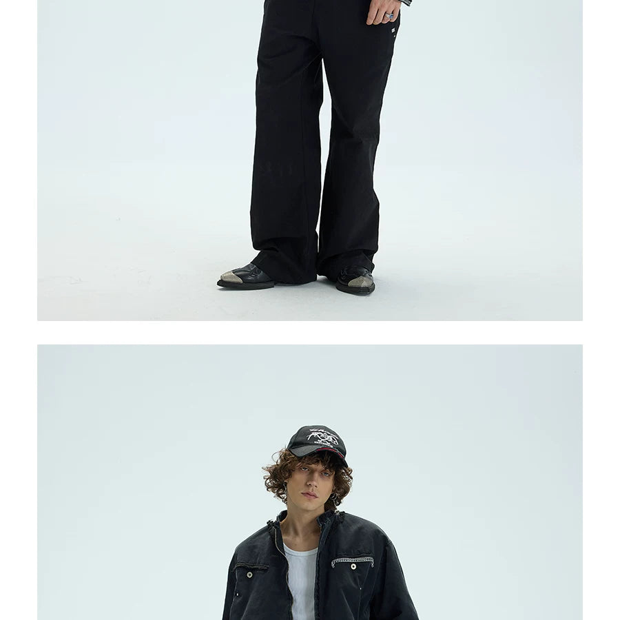 Chained Short Mock Neck Puffer Coat