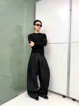 Lightweight Ribbed Knit Long Sleeve