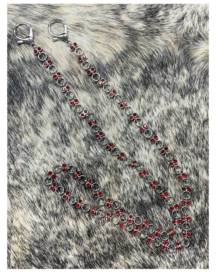 Reinforced Cherry Gem Pants Chain