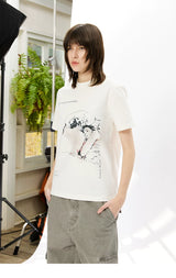 Short Sleeve Printed Quick Dry Tees