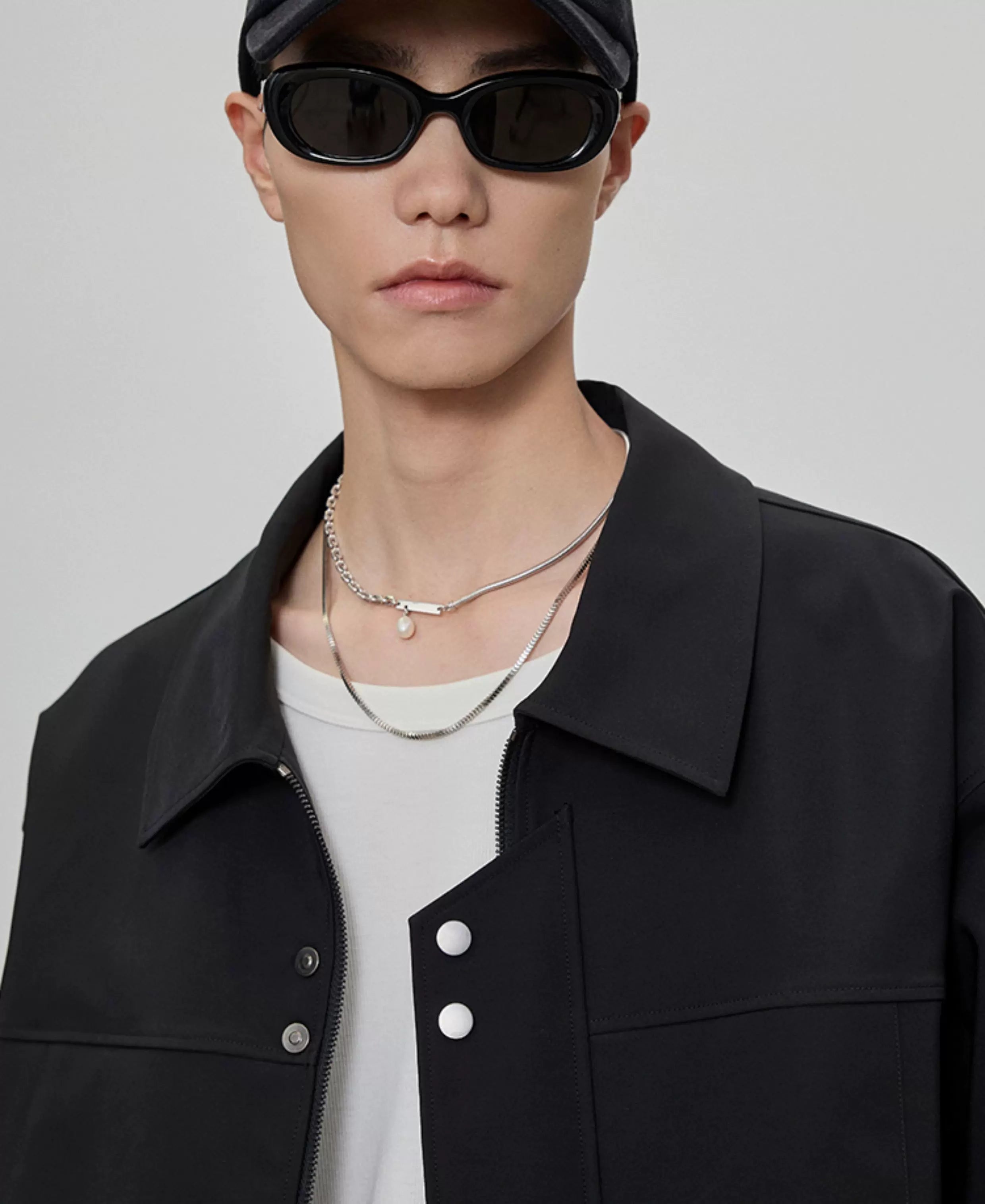 Square Collar Boxy Jacket