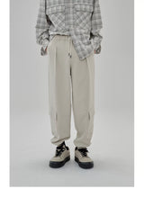 Tapered Drawstring Pocket Cargo Pants