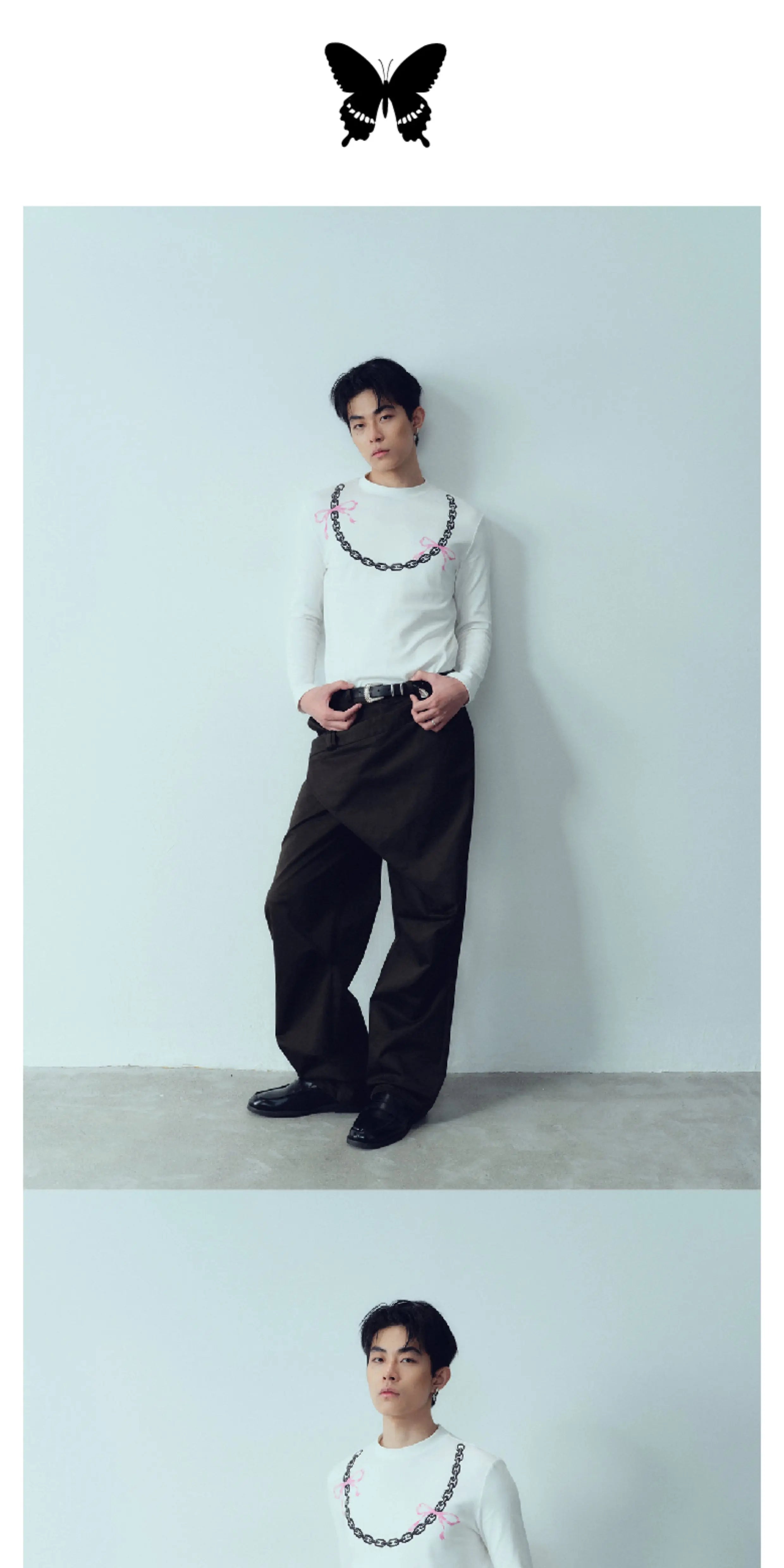 Army Green Dual Waist Casual Pants