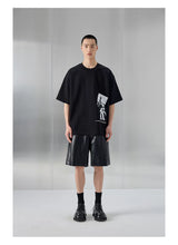 Oversized Heavyweight Double Yarn Printed Tee