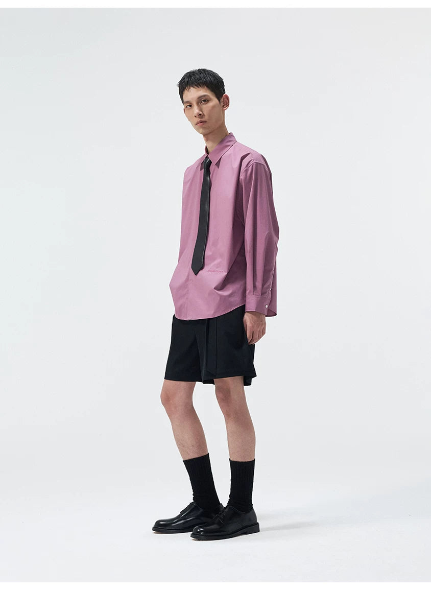 Embroidered Sun Protection Casual Shirt