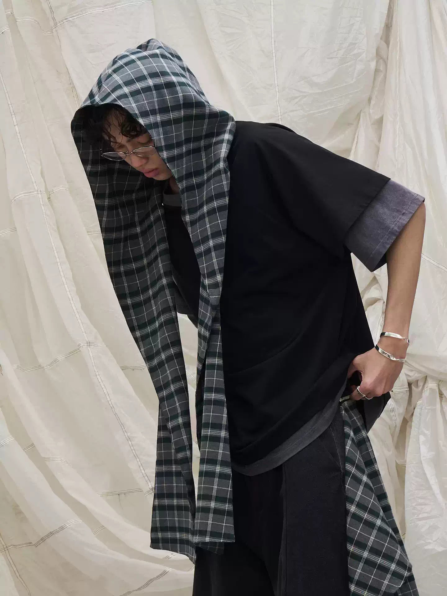Detachable Decor Scarf Hood