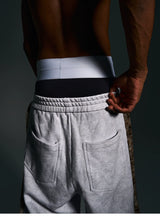 Men's Embroidered Horse Double Waistband Boxers