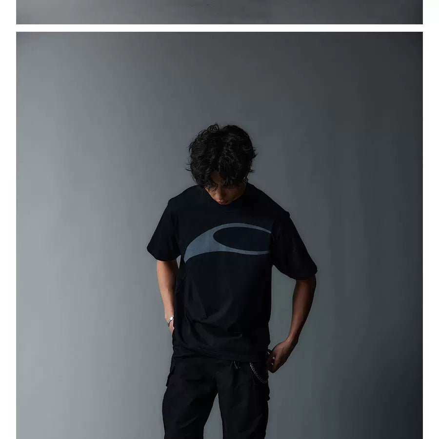 Short-Sleeve Three-Color Cotton Graphic T-shirts