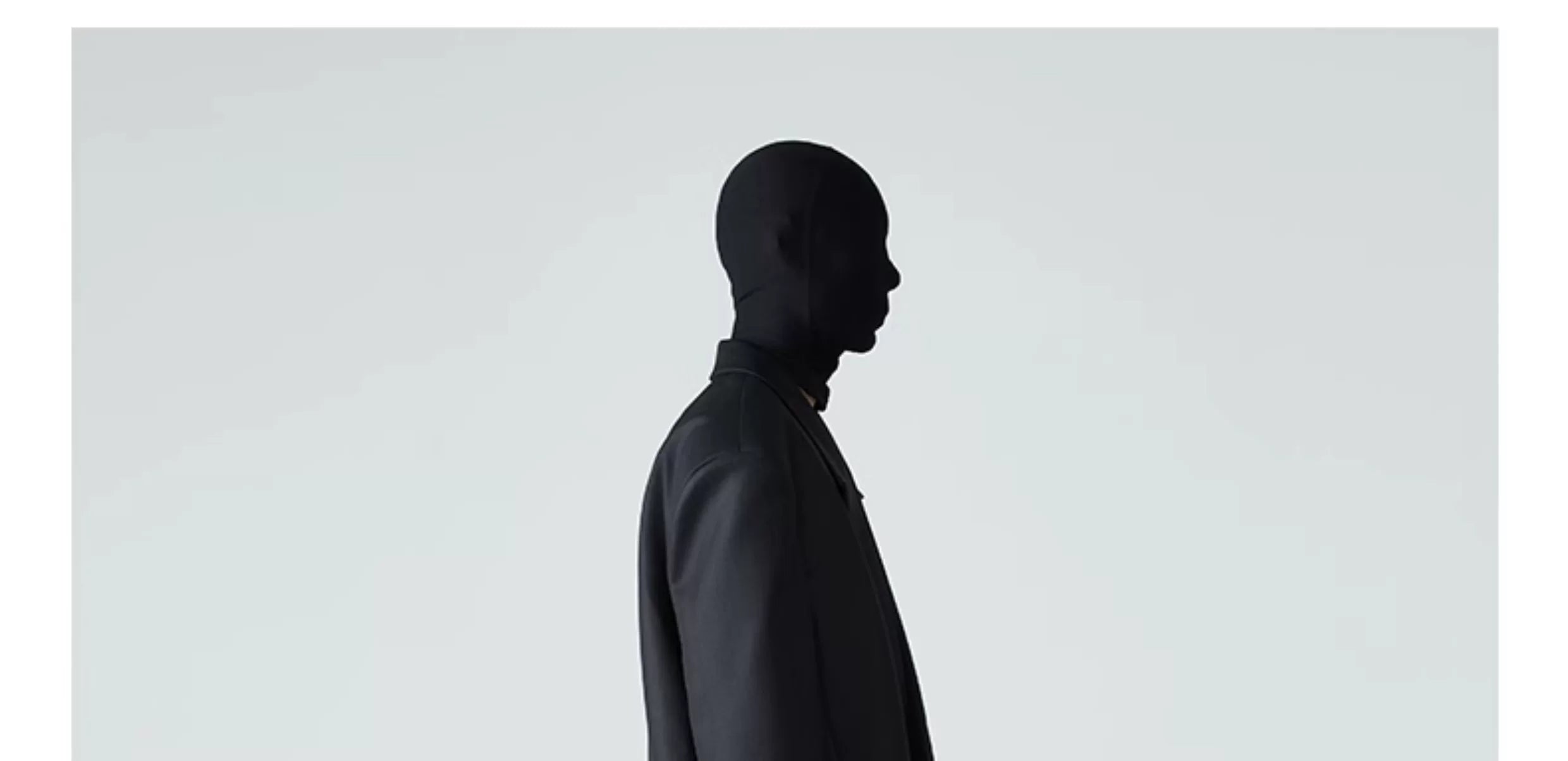 Men's Cropped Black Padded Drapey Blazer