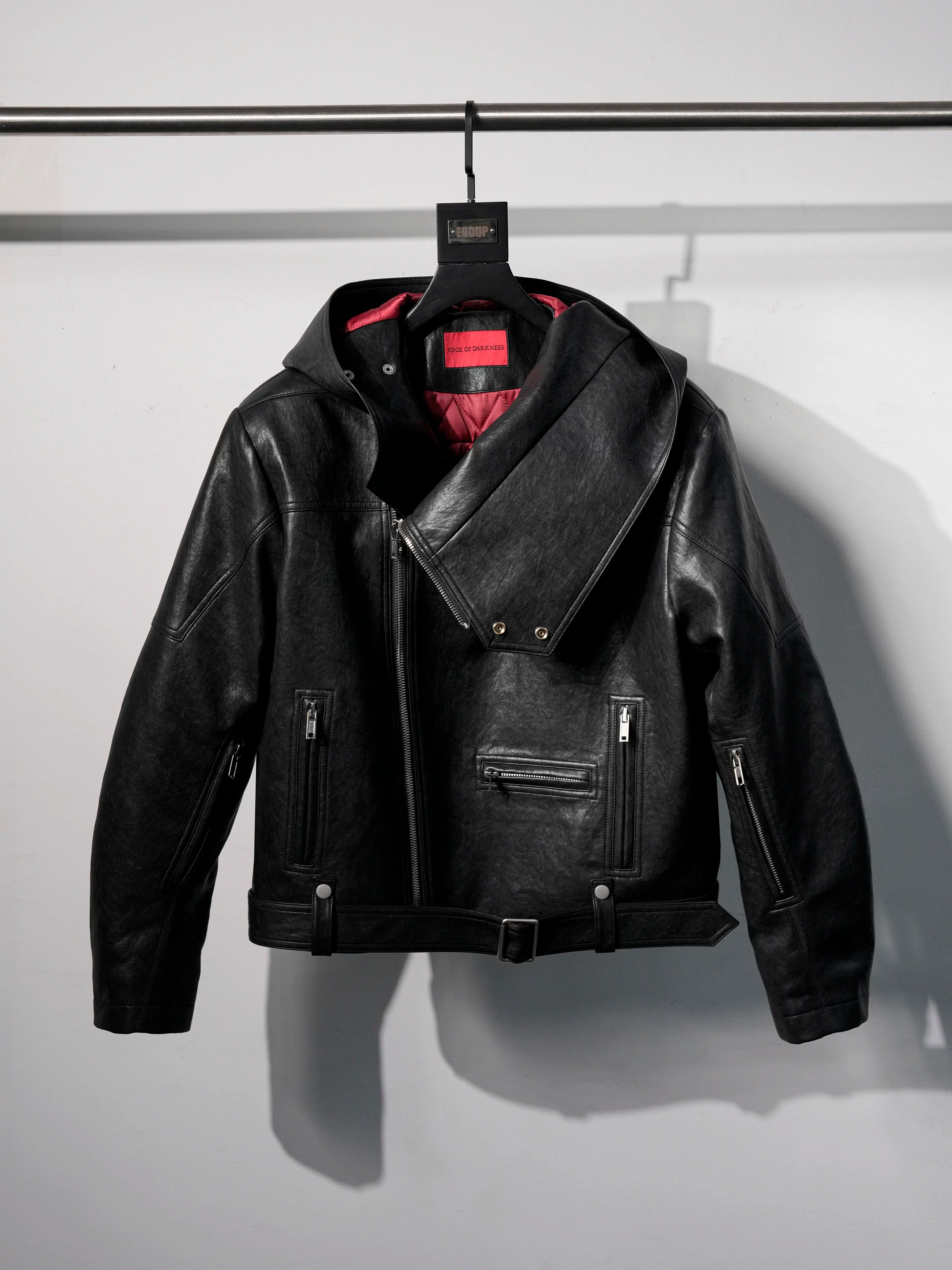 3M Collared Hooded Waxed Padded Jacket