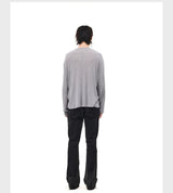 Merino Tencel Wool Henley Tee
