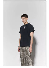 American Cleanfit Vintage Washed Badge Tee