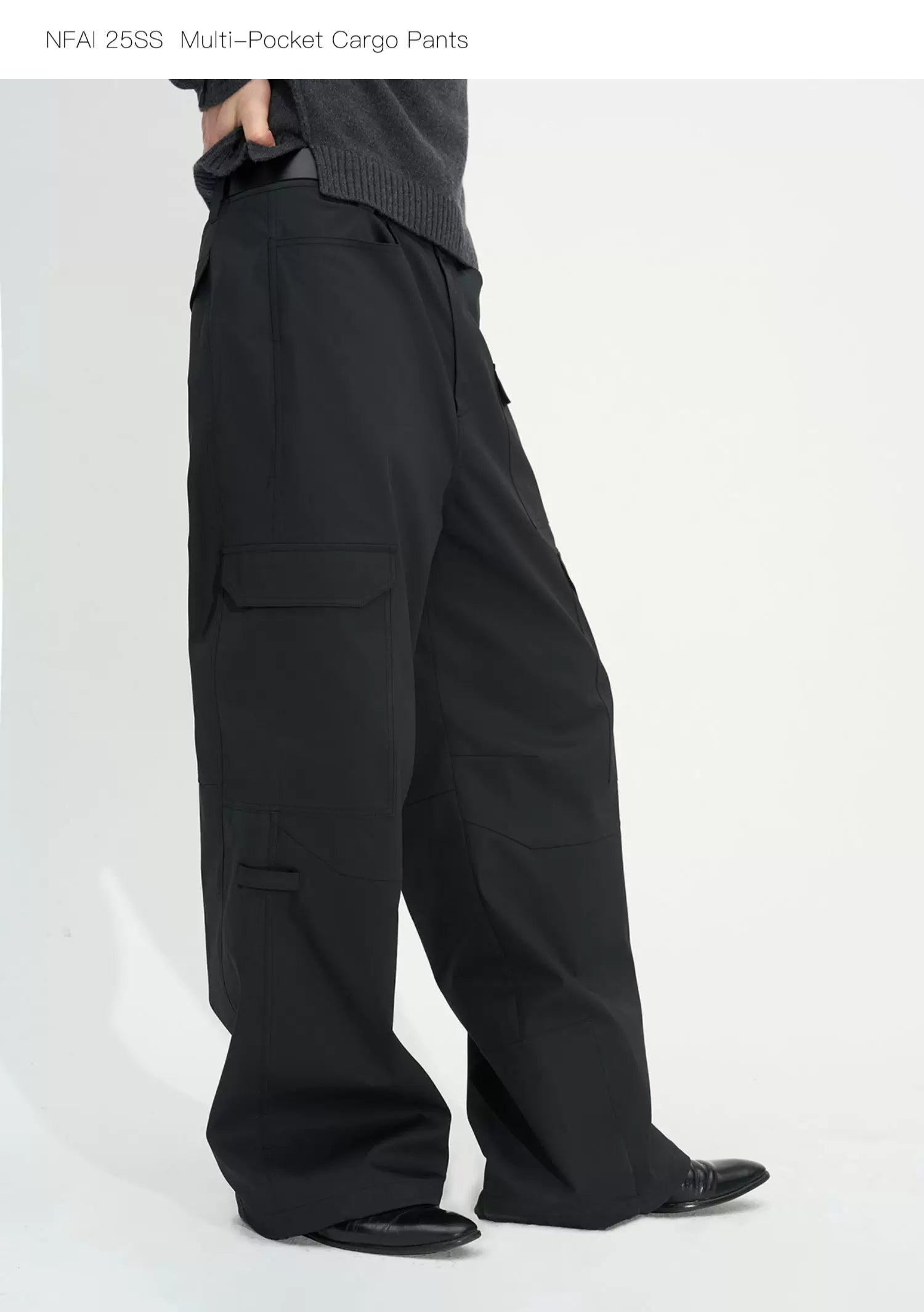 Multi-Pocket Egyptian Pima Cargo Pants