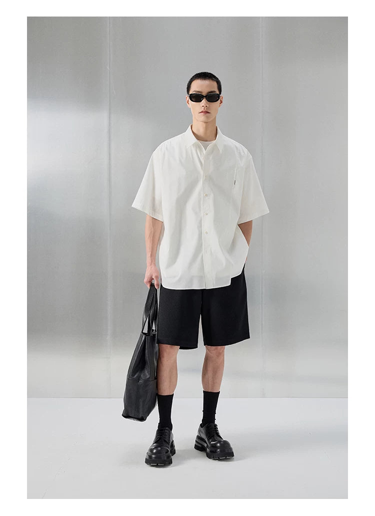 Retro Short Sleeve Pima Blend Shirt